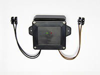 Controller device solar with luster terminal, black